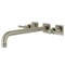 Kingston Brass KS6058DL Wall Mount Tub Faucet, Brushed Nickel KS6058DL - alternate 1